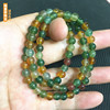 Agate round beads, necklace and bracelet from pearl jade, pendant, India