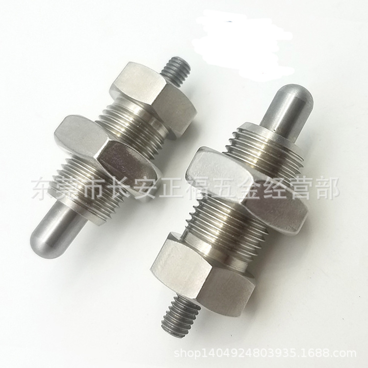 SXNAN SXNKN 不锈钢无头型旋钮柱塞无旋钮分隔式定位销 ZC504-2)