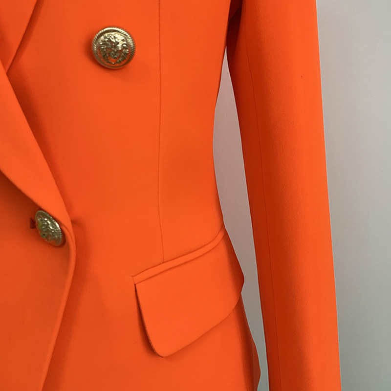 Fluorescent Orange Blazer Image 6