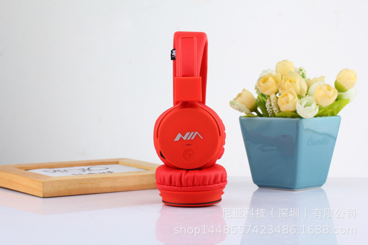 NIA-X2 estéreo Bluetooth tarjeta FM auricular APP control LOGOTIPO modelo privado ventas directas de fábrica con mejores ventas