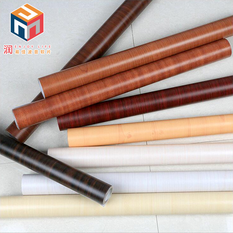 加厚防水PVC木纹家具翻新贴纸宿舍自粘墙纸衣柜子桌面门装饰贴膜|ru