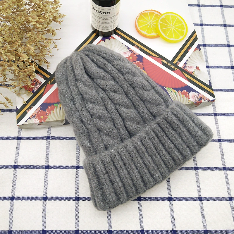 Winter travel keep warm woolen knitted hat for leisure, ear protection, wholesale