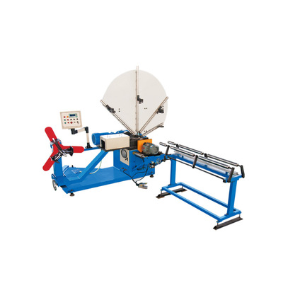 【合新通风】镀锌不锈钢板全自动钢带展翼管模螺旋圆风管机1500