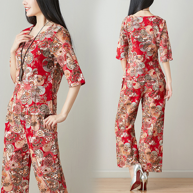 Costume femme en Coton et lin - Ref 3334824 Image 4