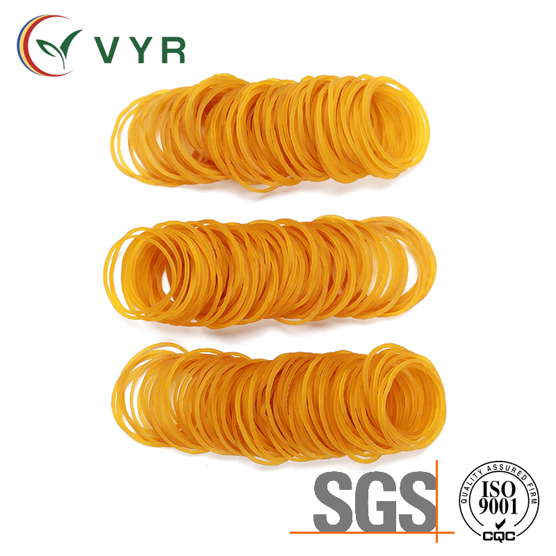 goods in stock supply VYR25*0.9 yellow rubber string Rubber Band Rubber ring Leather tendon plastic bag Clean