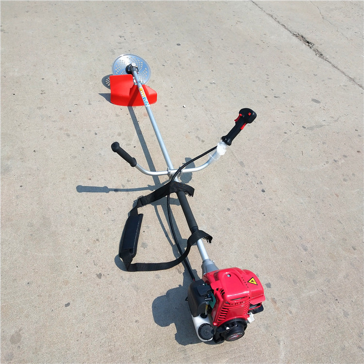武汉汽油四冲程背负式锄草机 农用多功能割草机 实用轻巧除草机
