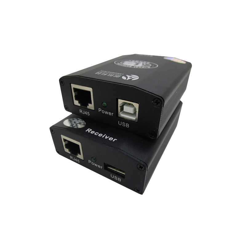 朗恒USB口网线延长器高速70米低速100-300米USB-1801