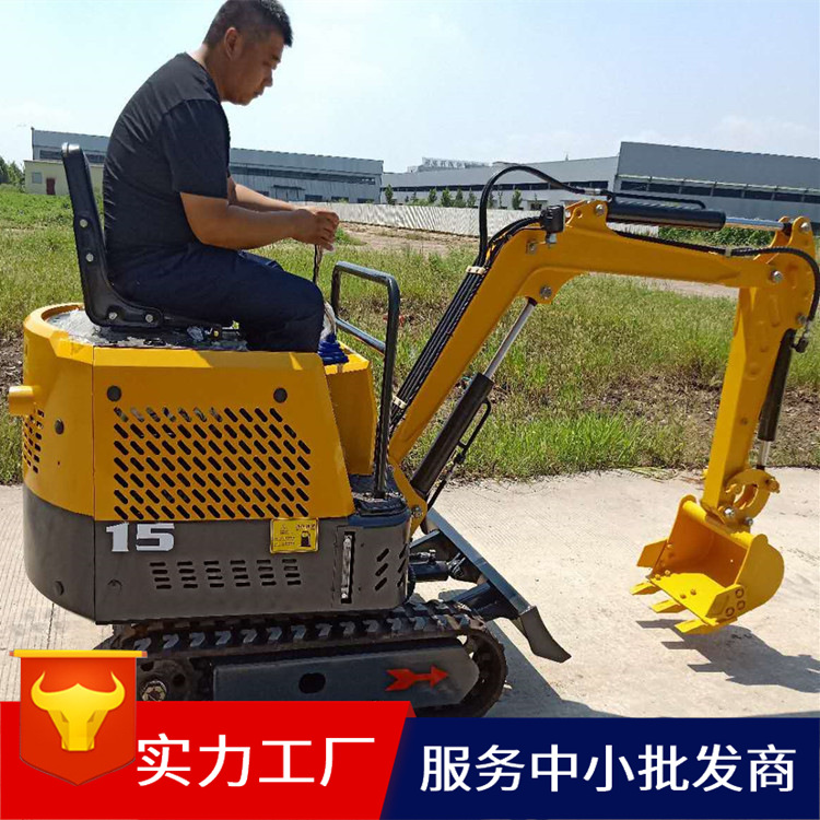 1.2吨橡胶履带小型挖掘机 破碎锤挖掘机 抓木器挖掘机生产厂家