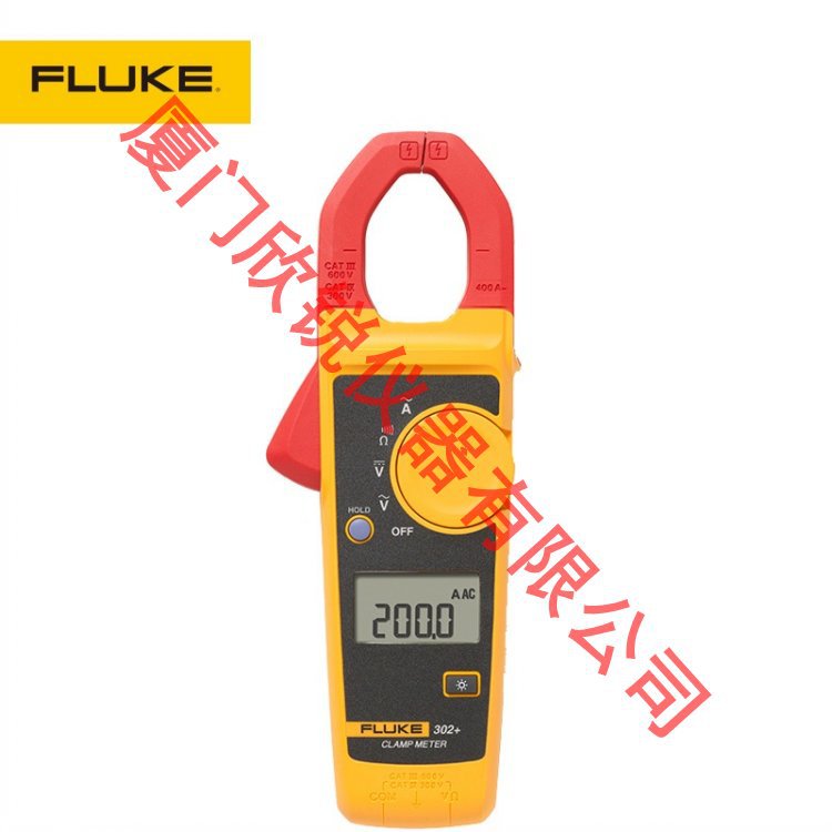 FLUKE福禄克交流钳形电流表F302+钳形表F303钳型电流表F305