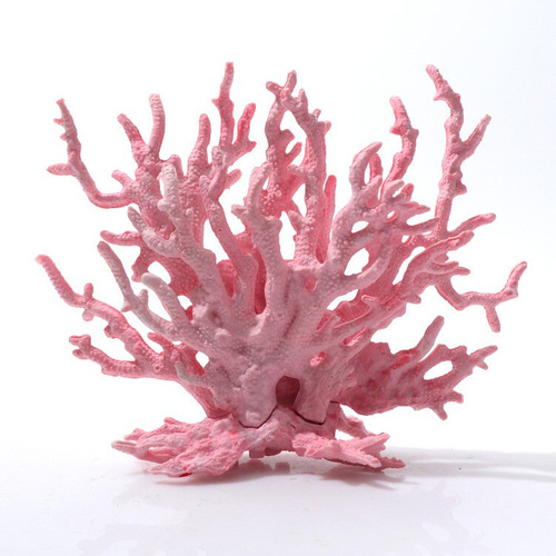 Fish tank landscaping, simulated coral, aquatic plants, resin, fake coral, aquarium box coral, hard dead coral ornaments manufacturer wholesale