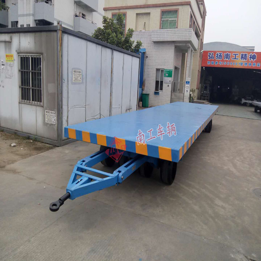 模具平板车 重型工具全挂拖车 牵引车牵引拖车