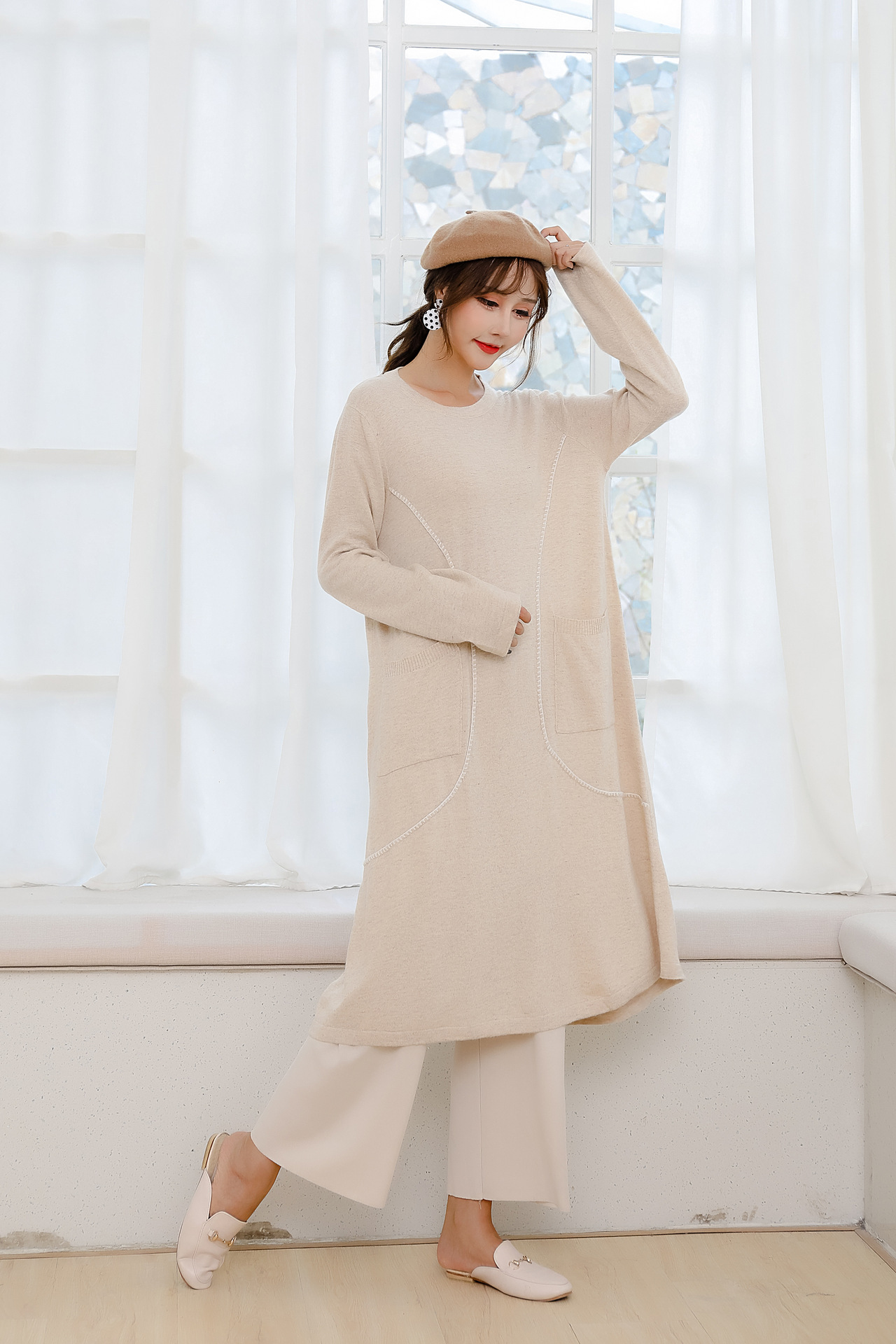 Pull femme en Nylon nylon - Ref 3414379 Image 23