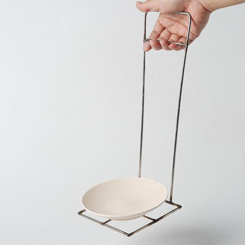 Pottery glaze clamp plate glaze clamp vessel glaze pliers glazing tool star-shaped Tianzi plate dipping glaze glaze dipping rack