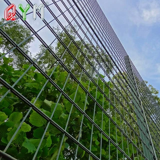 双横丝围栏网金属围栏镀锌丝焊接围栏喷塑双加丝护栏868围栏外贸