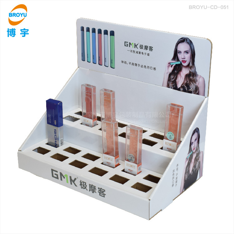 工厂直销新款一次性电子烟架 便利店电子烟纸展示架批发 量大从优