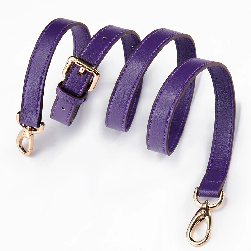 Purple straps, adjustable one-shoulder bag, bag accessory