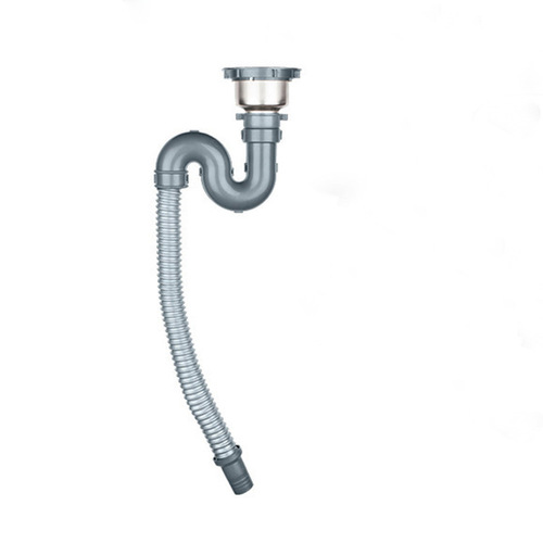 Kitchen sink single-sink drain sink sink drain pipe drain S-bend plastic joint drain