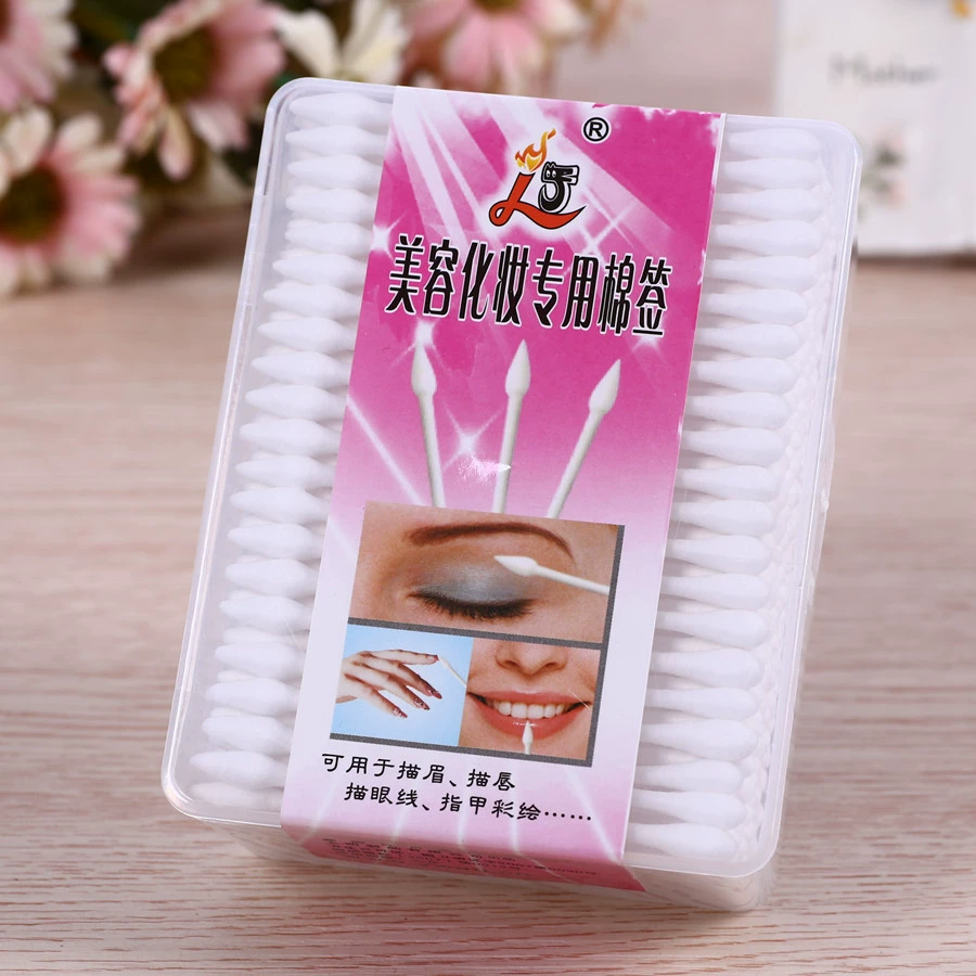 200 специальный макияж в коробке указал красоты ногтей Макияж для снятия ватный тампон