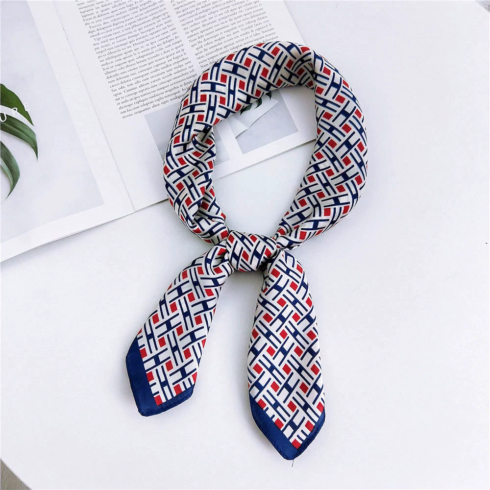 Universal demi-season scarf, thin neckerchief