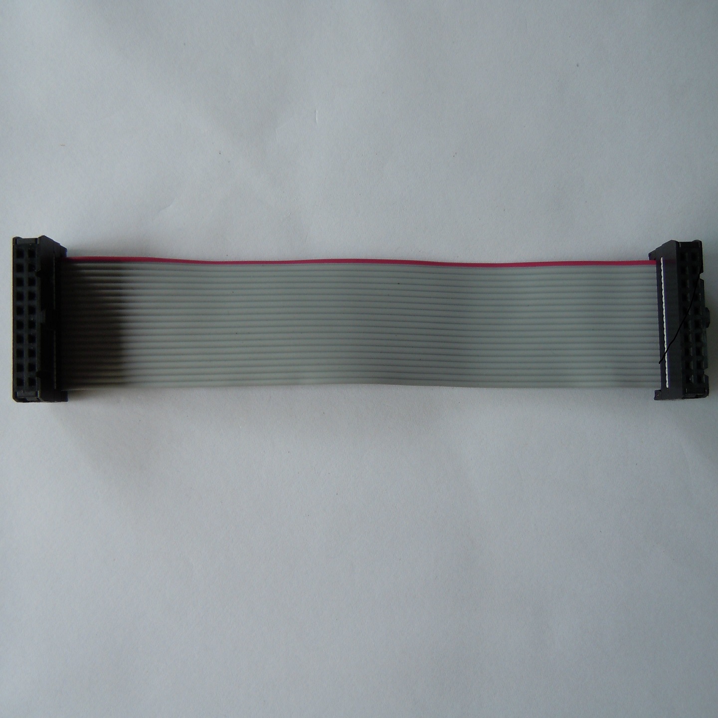 厂家直销25cm26芯26pin2.54mm间距母头母座灰排线灰色软排线IDC线