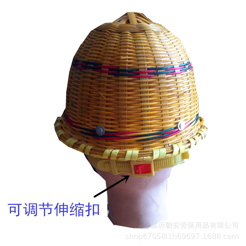 安全帽竹帽子夏季防晒竹条帽施工防砸竹编帽透气竹制帽厂家批发-阿里巴巴