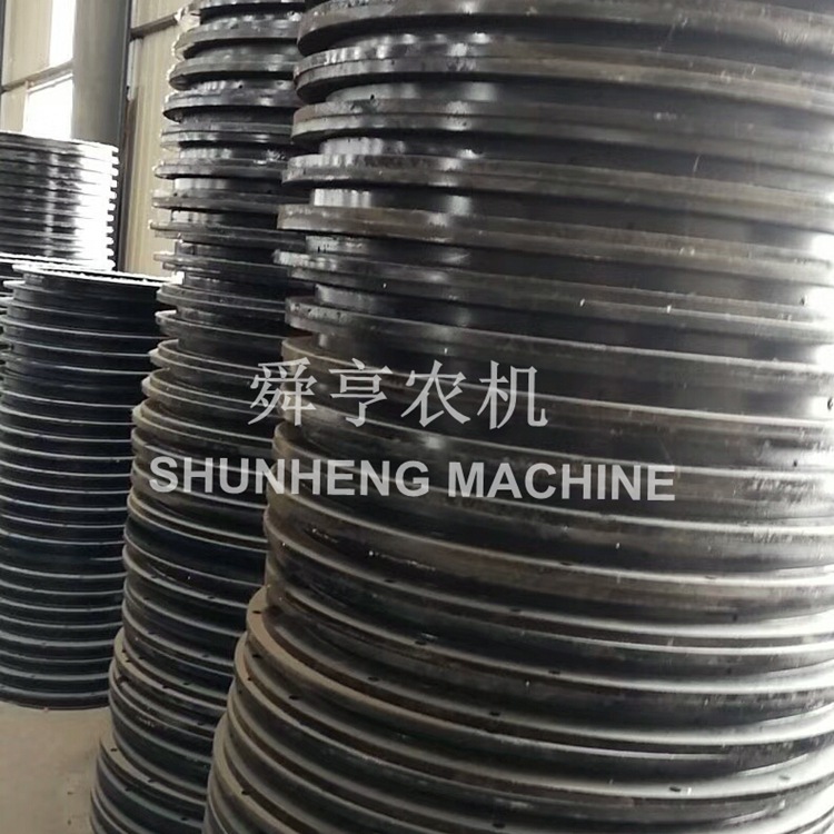 农用拖拉机拖车转盘 双轴转向轴承 各种型号无心挂车1吨-50吨转盘