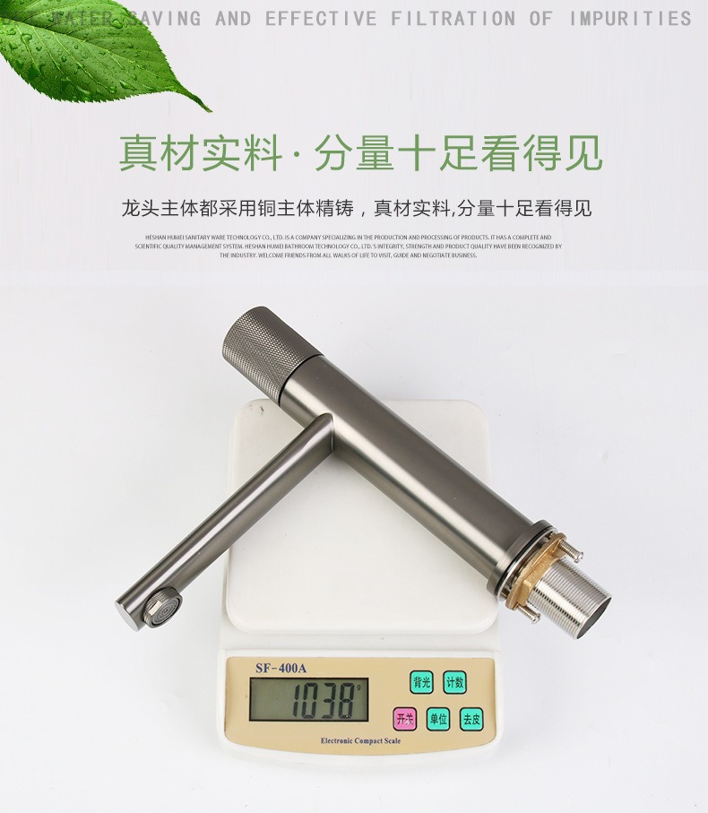 Cross-border e-commerce exclusive supply of gun gray bathroom washbasins, washbasins, copper hot and cold water faucets undefined