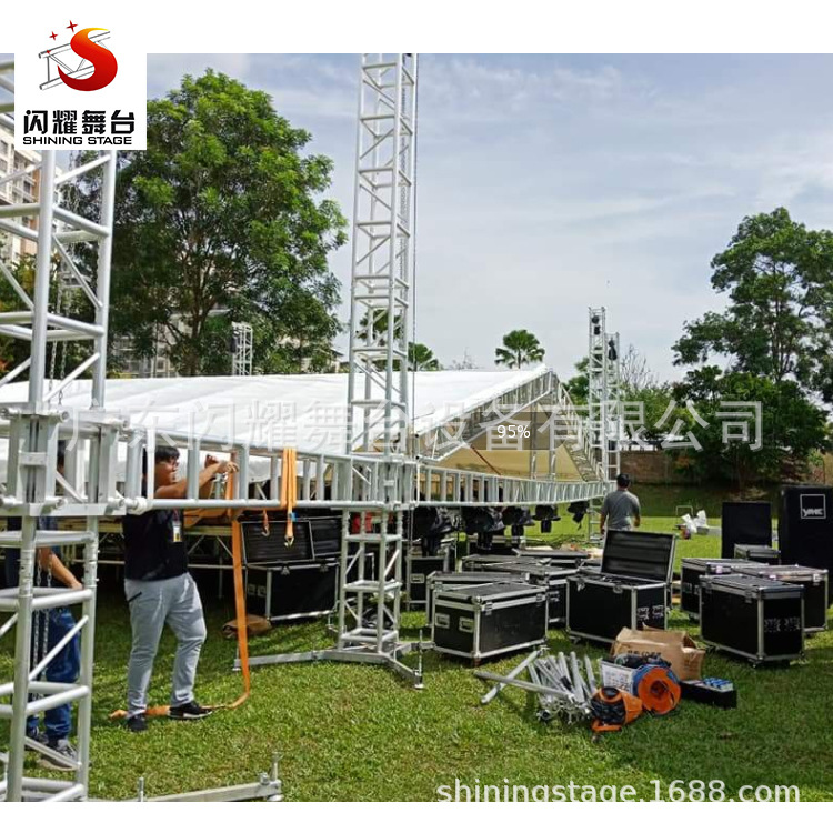 佛山厂家供应铝合金truss架户外帐篷螺丝架