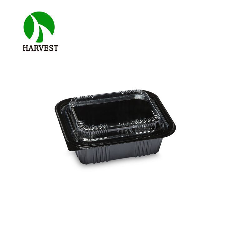 佛山南海厂家直批一次性打包外卖快餐盒 一次性塑料方形便当饭盒