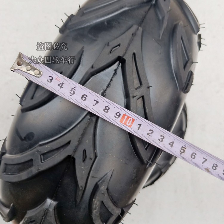 DIY bull ATV modification accessories kart 16x8-7 inch flame vacuum tire iron wheel hub assembly