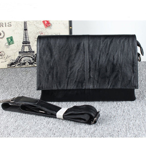 Wholesale Korean style new men's bag shoulder bag men's pu leather bag crossbody bag business casual versatile envelope bag