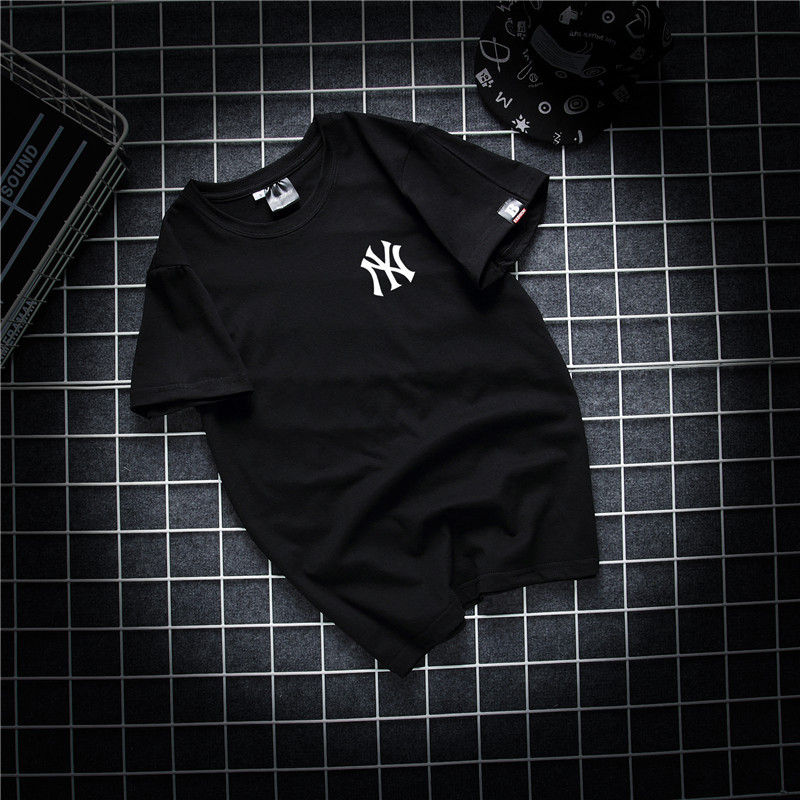 T-shirt à demi-manches femmes lettres NY - Ref 3430977 Image 3