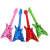 Inflatable musical instruments, toy PVC, guitar, microphone, wholesale, science and technology