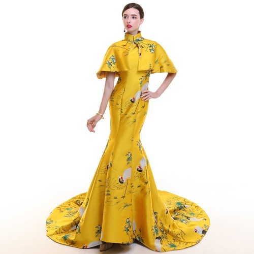 knee length dresses for ladies HanfuWind Through Bamboo|