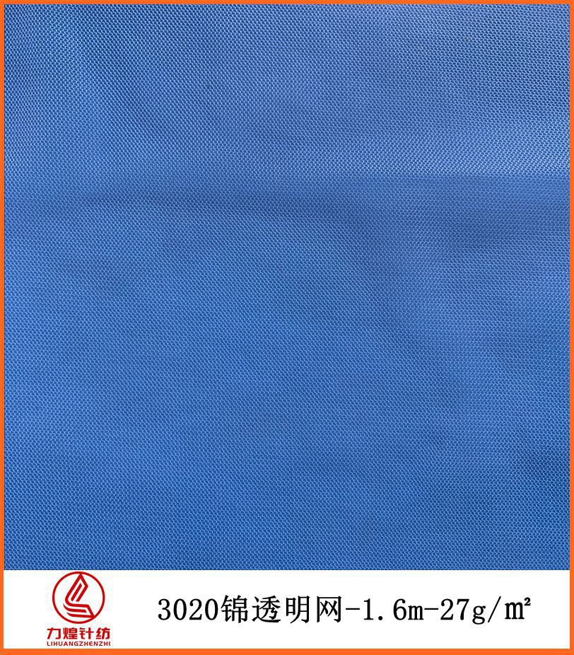厂家直销网布 3020锦纶透明网31A 柔软绣花秋冬女装摆裙连衣裙