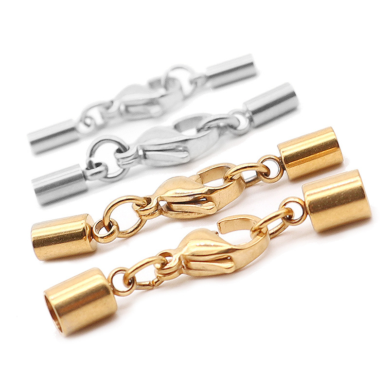 10g Weight 5 PCS/Package 304 Stainless Steel Geometric Jewelry Buckle