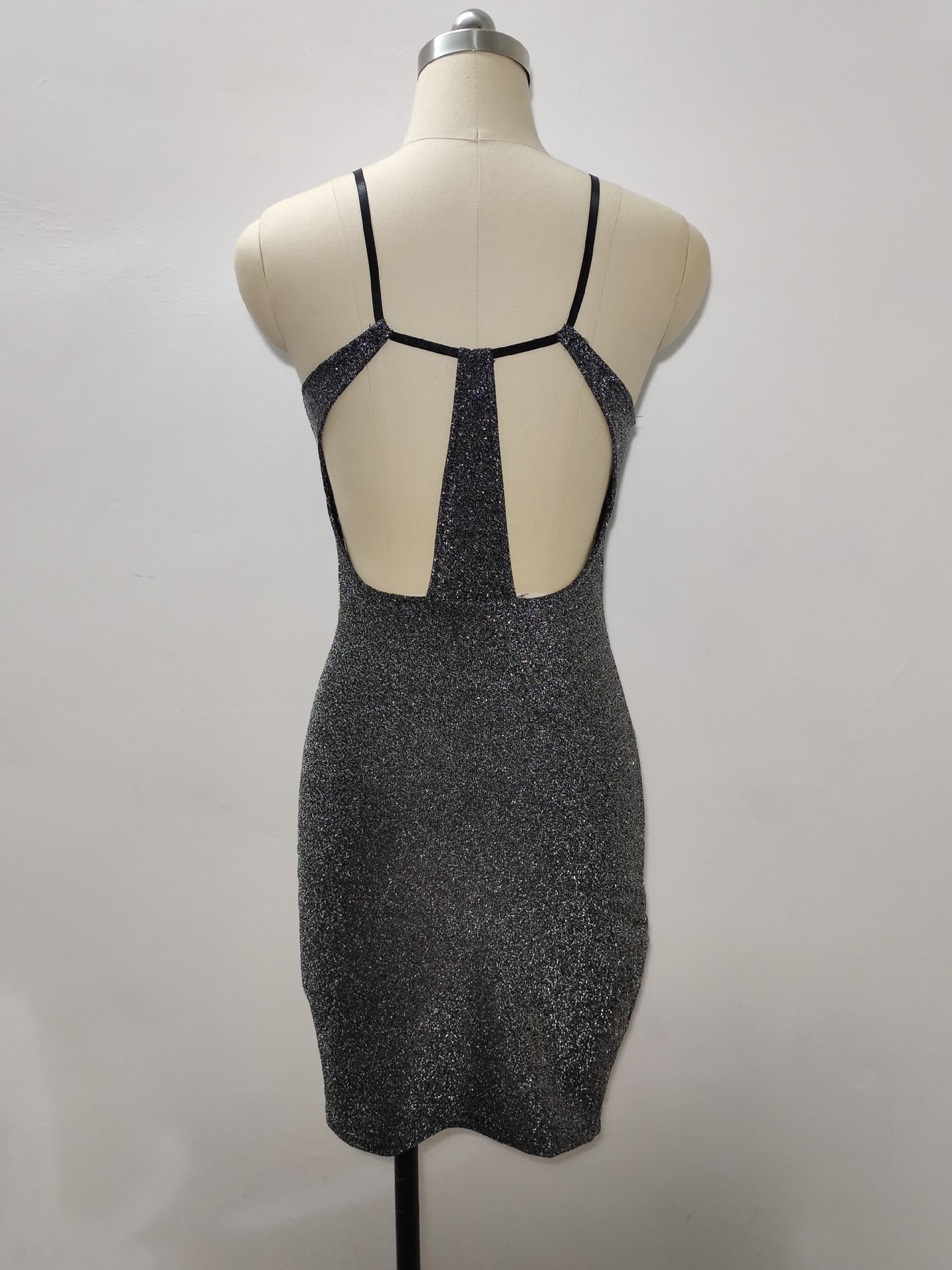 Hollow Backless Short Dress 6