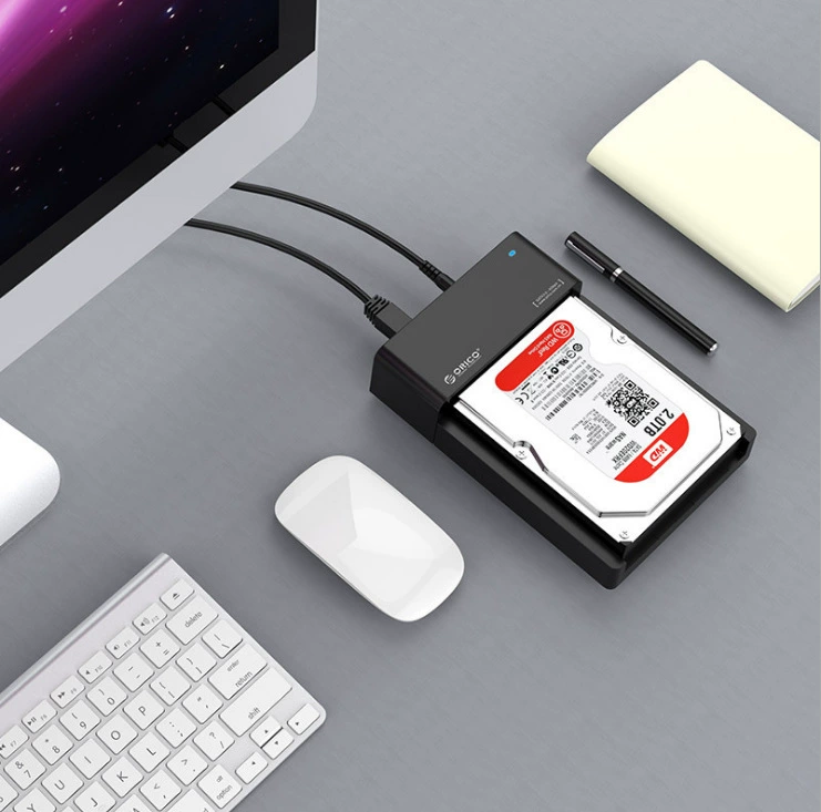 ORICO 6518US3 USB3.0 корпус для жесткого диска 2.5/3.5-дюйма SATA внешний корпус для переносного жесткого диска