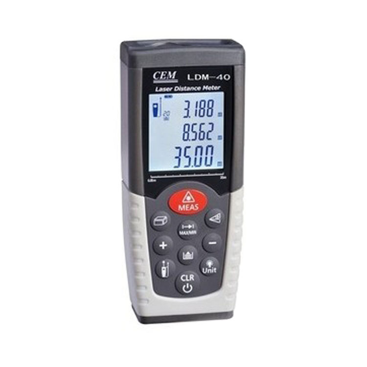 新款特价正品香港CEM华盛昌新品40米手持式激光测距仪