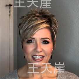 欧美新款短直发    个性气质短发BOB T色 玫瑰网假发 厂家直销