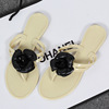 Summer mountain tea, slippers, slide, beach three dimensional flip flops, Korean style