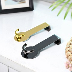 Door Behind Hook Hanging Rack No Nailing Door Wall Mounted Hook Bedroom Door Entrance Clothes Hook Coat Rack Wall Hanging