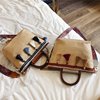 Woman bag 2019 new pattern fashion Straw bag Versatile Ethnic style tassels Handbag fashion weave Beach Bag