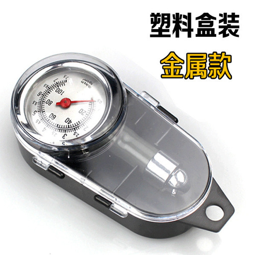 Automotive tire pressure gauge, high-precision tire pressure monitor, stainless steel tire pressure gauge, plastic pressure gauge manufacturer