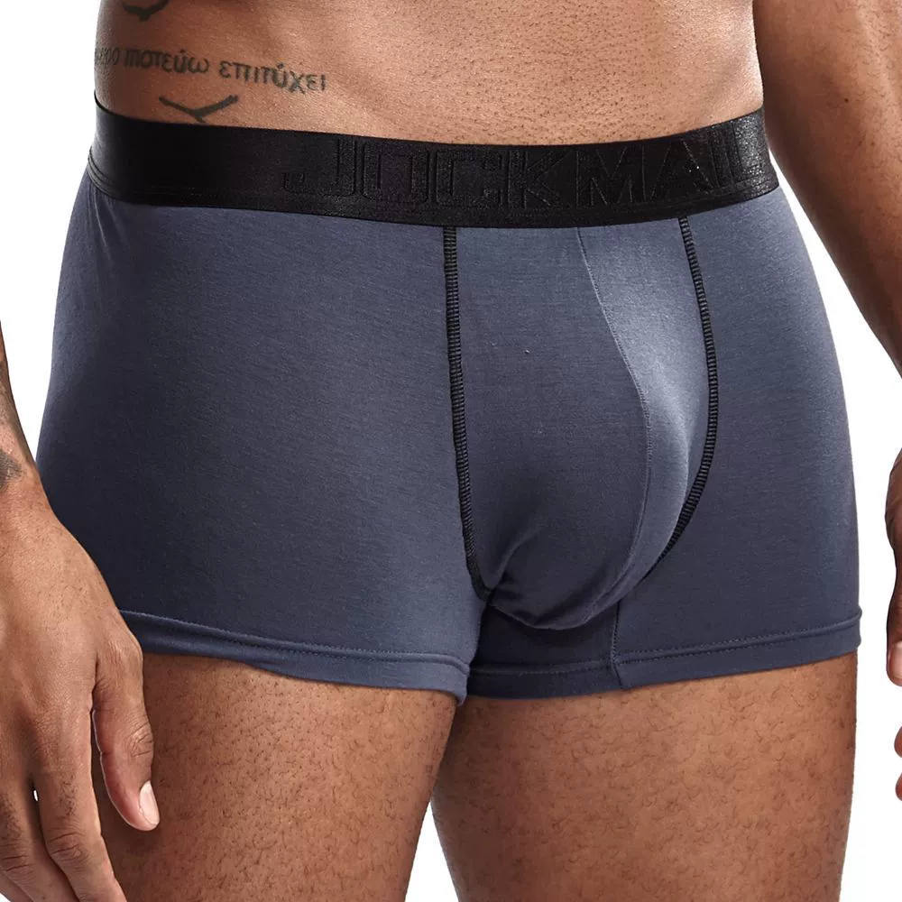 Боксеры JOCKMAIL, шелковистые на ощупь с 3D защитной кладущей сумкой и сеткой, размеры M–XXL