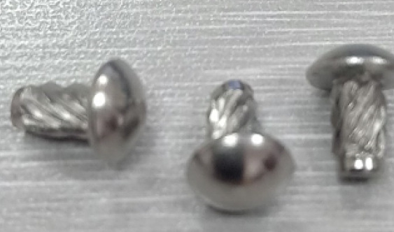 GB827 不锈钢竖纹 316标牌铆钉 ∮3.5*6.0*∮6.5   标牌铆钉