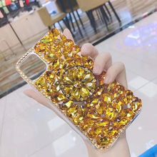 三星Note9手机壳S22满钻保护套s20plus支架S21ultra潮壳适用外单