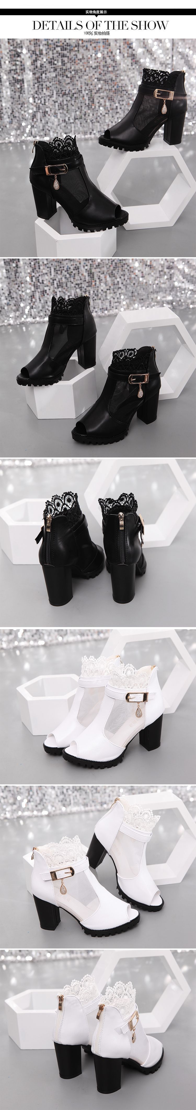 Chaussures été pour femme en Caoutchouc - Ref 3346665 Image 12