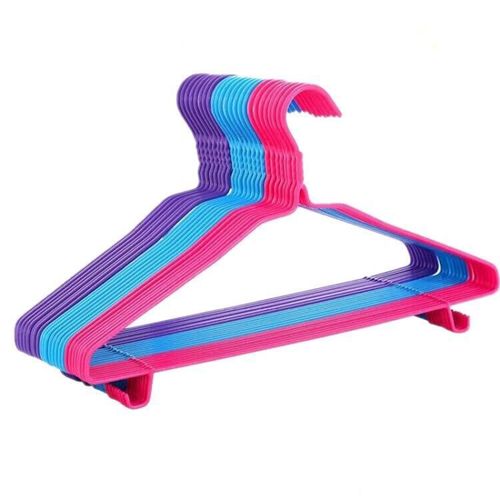 微瑕疵【成人衣架30支】家用加粗衣架晾衣架衣架子干湿两用二等品