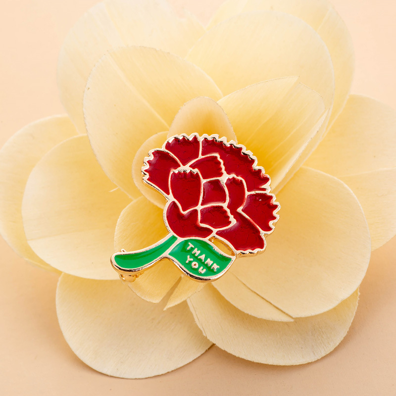 11g Weight Brooches Classification Daily Occasion Alloy Material Mother'S Day Festival Flower Pattern Women's Gender Plating Design Elegant Style Elegant Flower Alloy Plating Women's Brooches 22